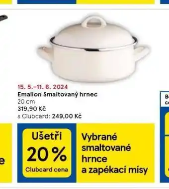 Tesco Smaltovaný hrnec nabídka