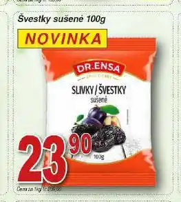 Hruška Švestky sušené nabídka