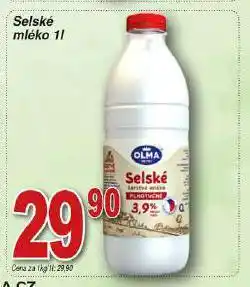 Hruška Selské mléko nabídka