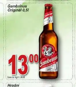 Hruška Pivo gambrinus nabídka