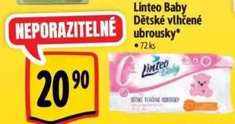 Albert Linteo Baby Dětské vlhčené ubrousky nabídka