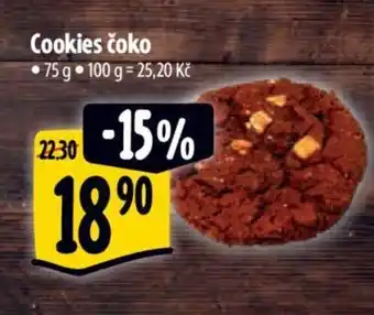 Albert Cookies čoko nabídka