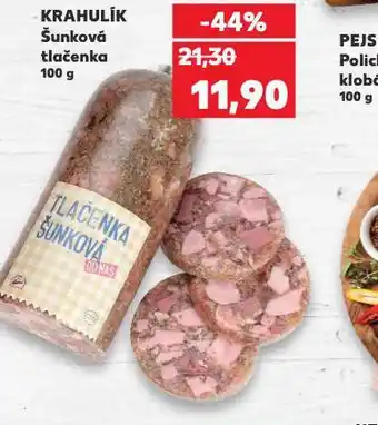 Kaufland Šunková tlačenka nabídka