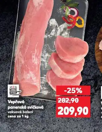 Kaufland Vepřová panenská svíčková nabídka