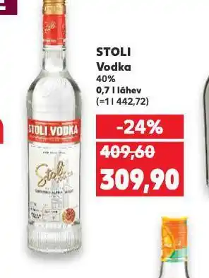 Kaufland Stoli vodka nabídka