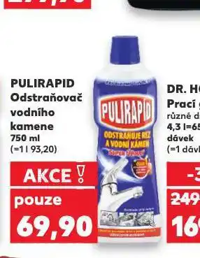 Kaufland Pulirapid odstraňovač vodního kamene nabídka