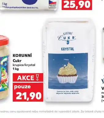 Kaufland Cukr krupice / krystal nabídka