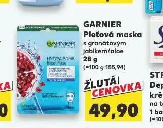 Kaufland Garnier pleťová maska nabídka