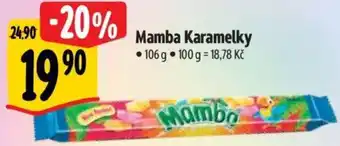 Albert Mamba Karamelky nabídka