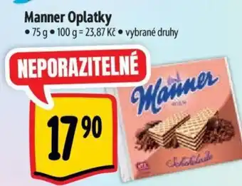 Albert Manner Oplatky nabídka