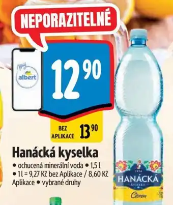 Albert Hanácká kyselka 1.5L nabídka