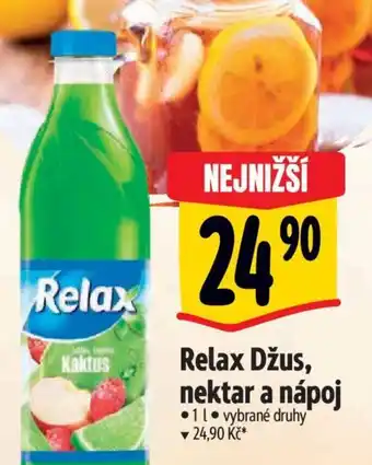 Albert Relax Džus, nektar a nápoj 1L nabídka