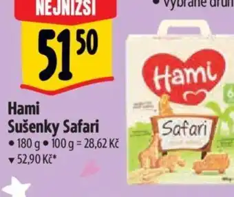 Albert Hami Sušenky Safari nabídka