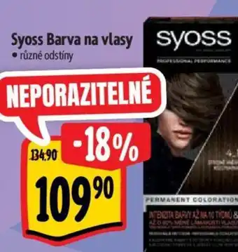 Albert Syoss Barva na vlasy nabídka