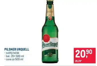 Makro PILSNER URQUELL nabídka