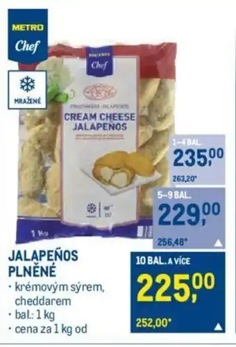 Makro JALAPEÑOS PLNĚNÉ nabídka