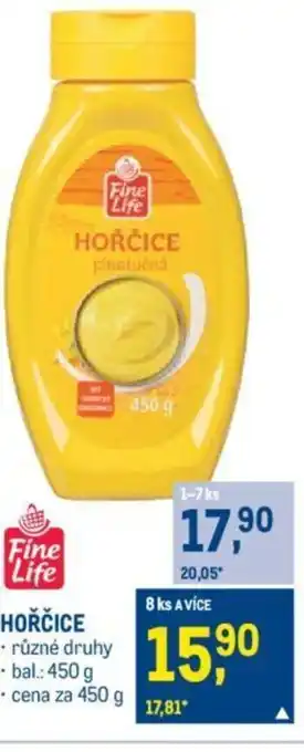 Makro HOŘČICE nabídka