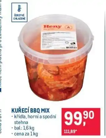 Makro KUŘECÍ BBQ MIX nabídka