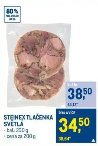 Makro STEINEX TLAČENKA SVETLA nabídka