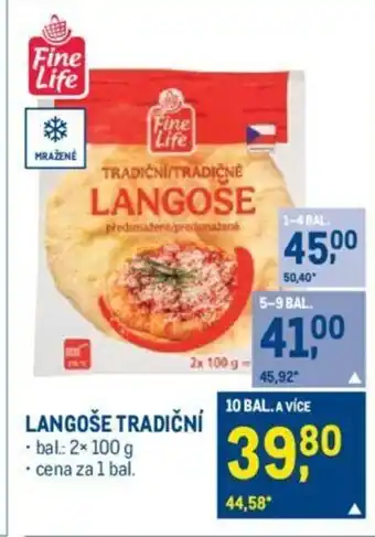 Makro LANGOŠE TRADIČNÍ nabídka