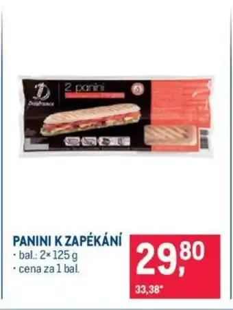 Makro PANINI K ZAPÉKÁNÍ nabídka