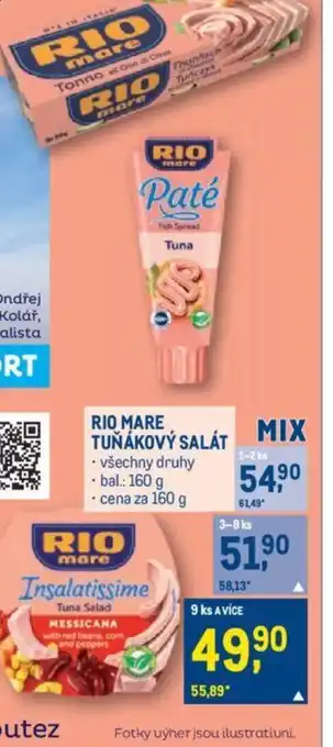 Makro RIO MARE TUŇÁKOVÝ SALÁT nabídka