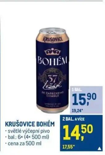 Makro KRUŠOVICE BOHÉM nabídka
