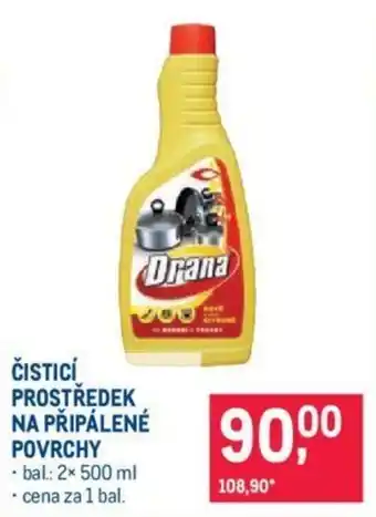 Makro ČISTICÍ PROSTŘEDEK NA PŘIPÁLENÉ POVRCHY nabídka