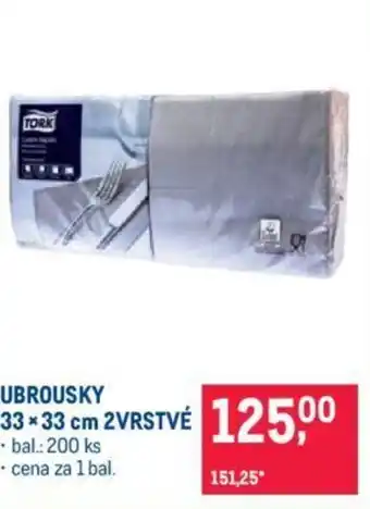 Makro UBROUSKY 33 x 33 cm 2VRSTVE nabídka