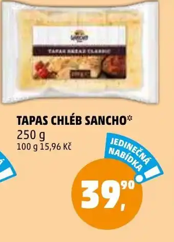 TAPAS CHLÉB SANCHO
