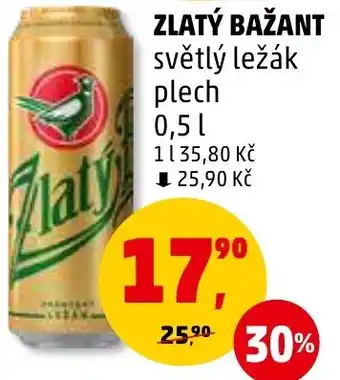 Penny Market ZLATÝ BAŽANT 0.5L nabídka