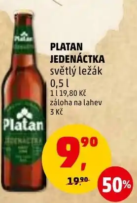 Penny Market PLATAN JEDENÁCTKA 0.5L nabídka