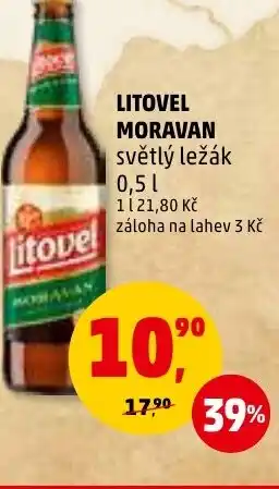 Penny Market LITOVEL MORAVAN 0.5L nabídka