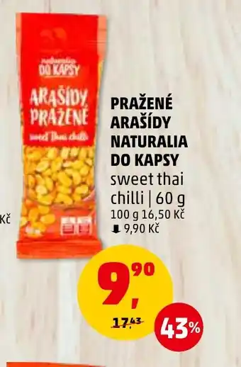 Penny Market PRAZENE ARAŠÍDY NATURALIA DO KAPSY nabídka