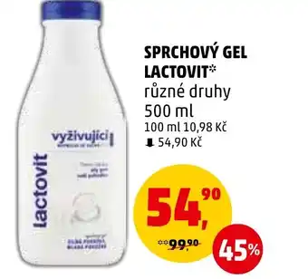 Penny Market SPRCHOVÝ GEL LACTOVIT nabídka