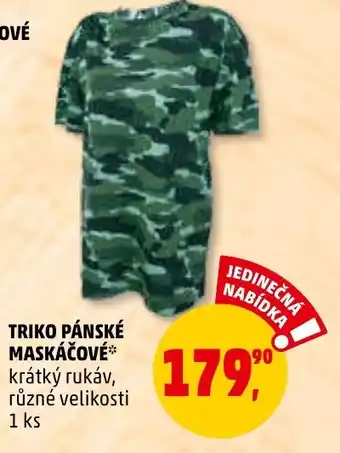 Penny Market TRIKO PÁNSKÉ MASKÁČOVÉ* nabídka