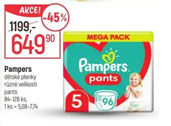 Globus Pampers nabídka