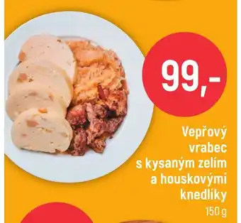 Globus Vepřový vrabec s kysaným zelím a houskovými knedlíky 150 g nabídka