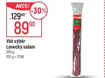 Globus Váš výběr Lovecký salám nabídka