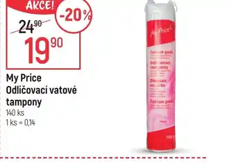 Globus My Price Odličovací vatové tampony nabídka