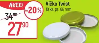 Víčko Twist