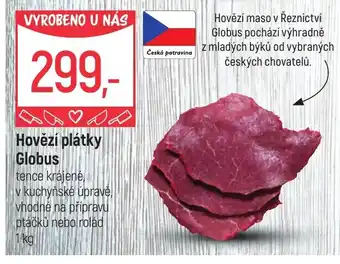 Globus Hovězí plátky Globus nabídka