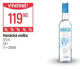 Globus Hanácká vodka nabídka