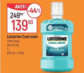 Globus Listerine Cool mint nabídka