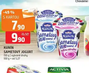 Terno Kunín smetanový jogurt nabídka