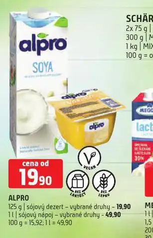 Terno Alpro sójový dezert nabídka