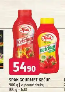 Terno Spak gourmet kečup nabídka