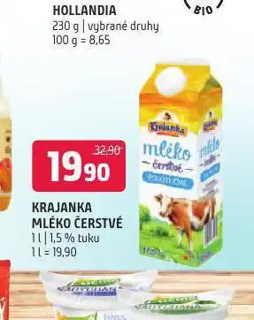 Terno Krajanka mléko čerstvé nabídka