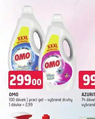 Terno Omo prací gel nabídka