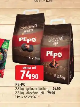 Terno Pe-po dřevěné uhlí nabídka